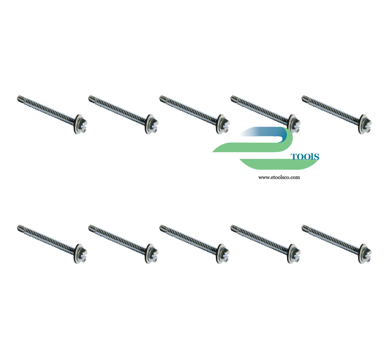 پیچ شیروانی سر مته ای 6/3×75